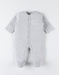 Pyjama dors-bien en jersey, gris