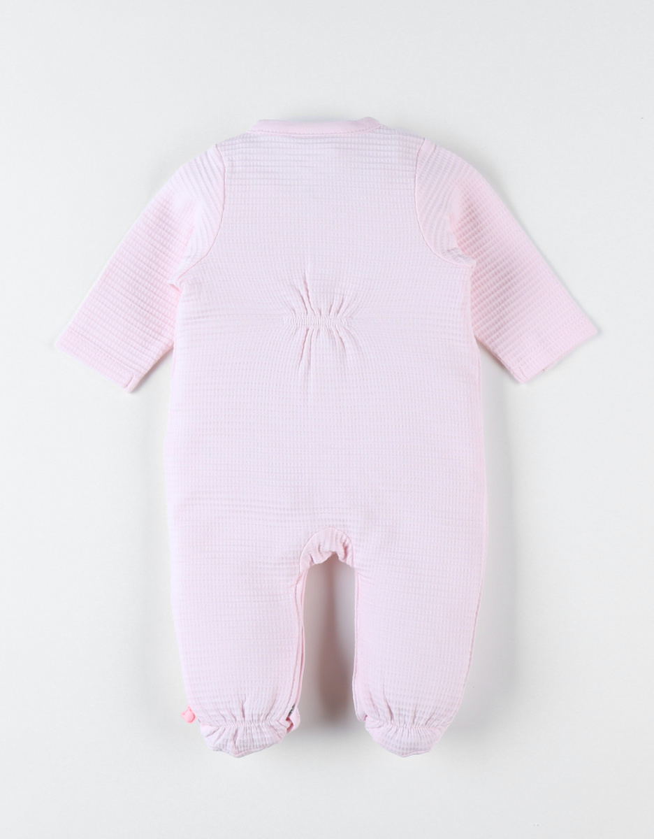 Pyjama dors-bien en jersey rose