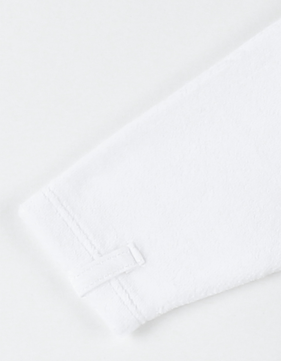 White velvet sleep pyjamas