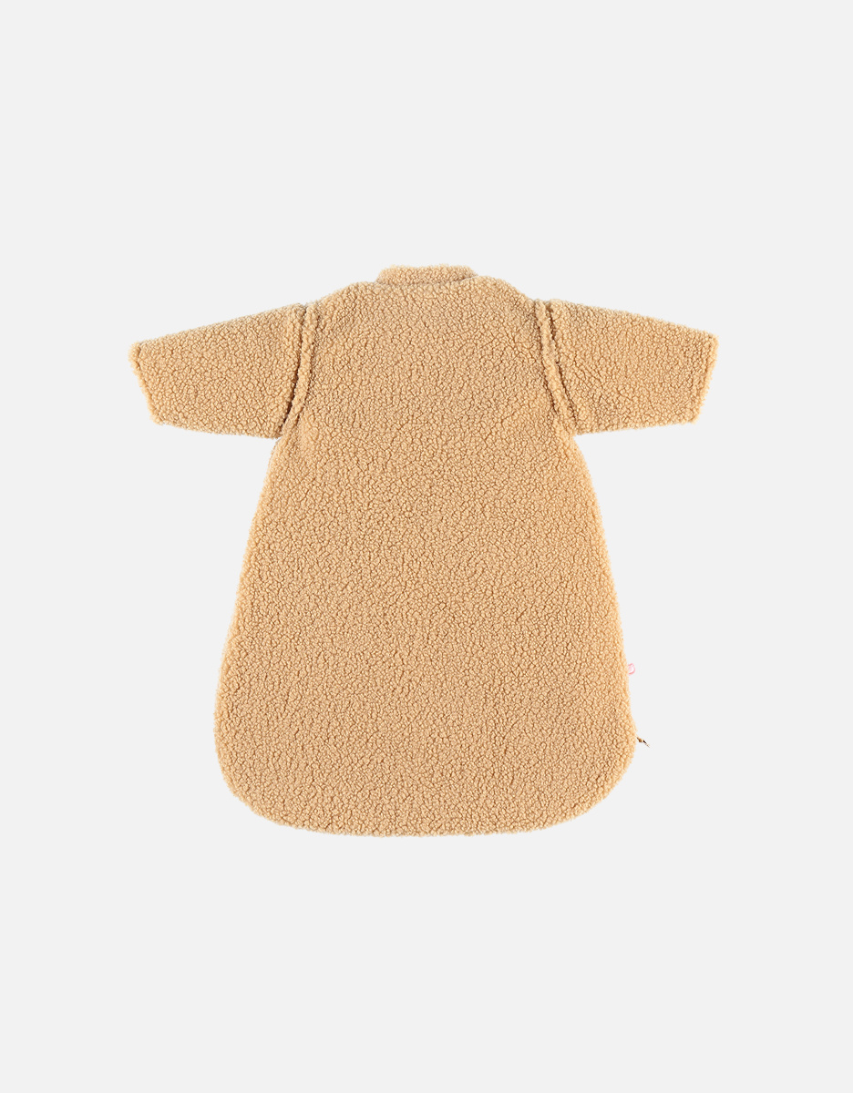 Gigoteuse 50 cm en teddy, camel