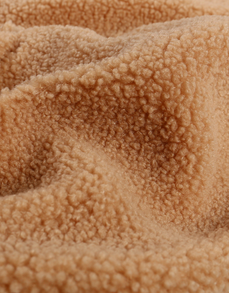 Gigoteuse 50 cm en teddy, camel