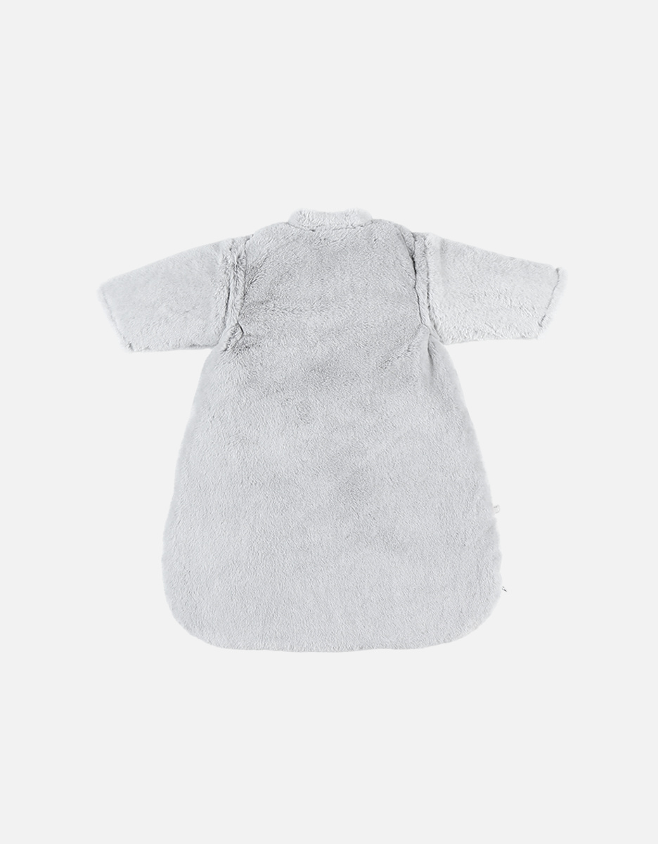 Faux fur 50 cm sleeping bag, grey