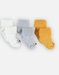 Gele schuimrubberen pantoffeldoos