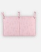 Organic muslin storage pocket, pink