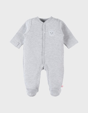 Pyjama in jersey, grijs