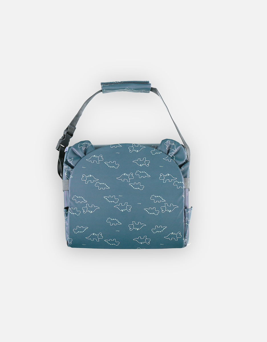 Rehausseur chaise déperlant, bleu