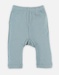 Set of 2 organic cotton leggings, aqua