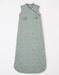 90-110 cm gewatteerd BIO jersey slaapzak, groen