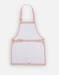 Canvas junior apron, pink