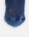 Coffret chaussons en mousse, bleu marine/spéculoos