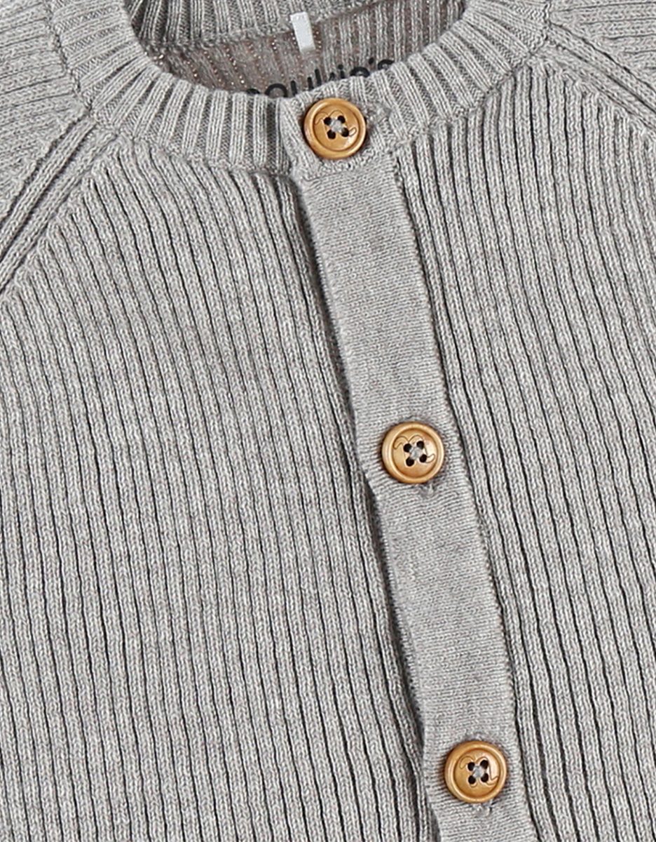 Combinaison en tricot, gris
