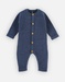 Knitted jumpsuit, navy