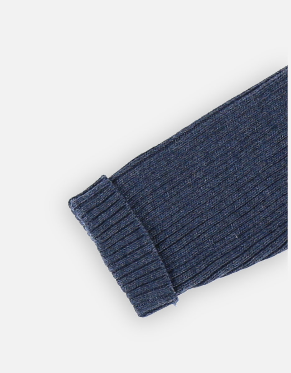 Combinaison en tricot, bleu marine