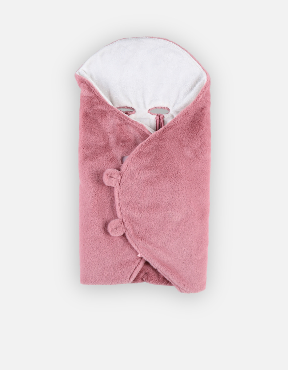 Couverture promenade Groloudoux®, rose