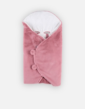 Couverture promenade Groloudoux®, rose