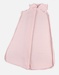 Organic cotton muslin 100 cm sleeping bag, light pink