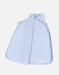 Organic cotton muslin 70 cm sleeping bag, blue