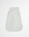 Quilted organic cotton muslin 70 cm sleeping bag, sage green