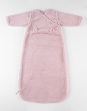 Faux fur sleeping bag 100 cm, powder pink