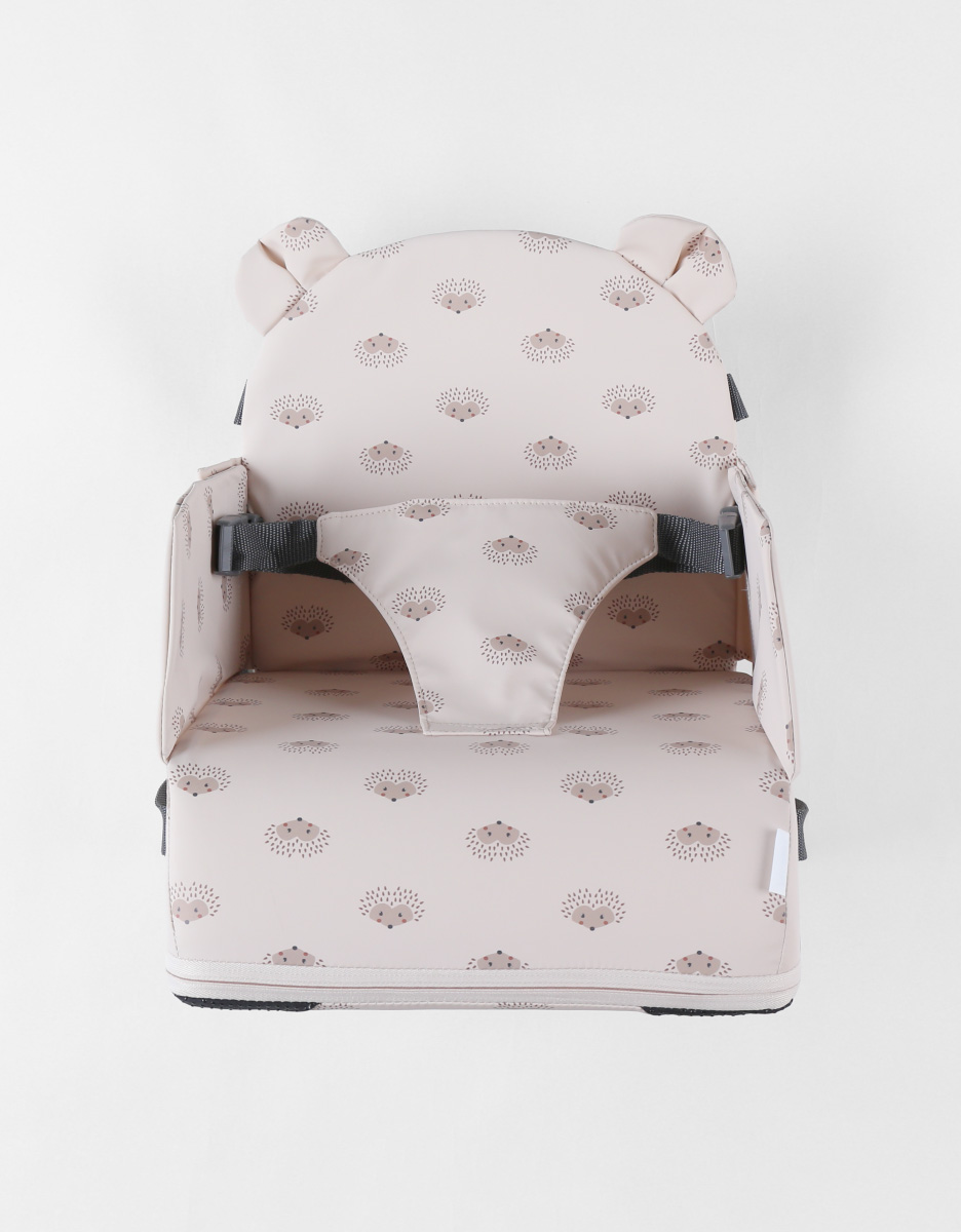 Waterproof booster seat, pale pink