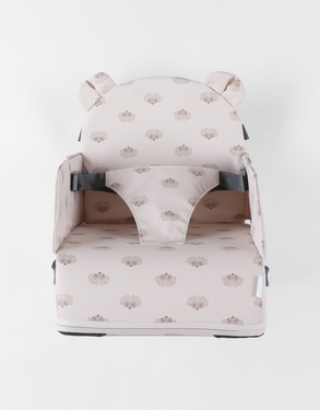 Waterproof booster seat, pale pink