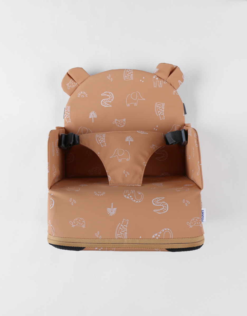 Waterproof booster seat, caramel