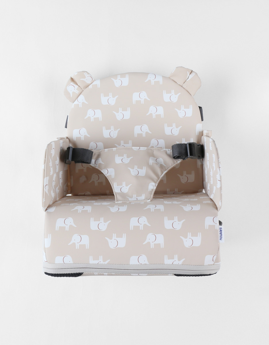 Waterproof booster seat, beige