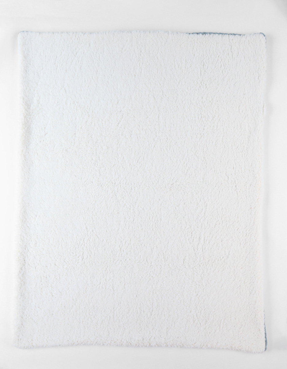 Couverture 75x100cm, Coton BIO/Sherpa