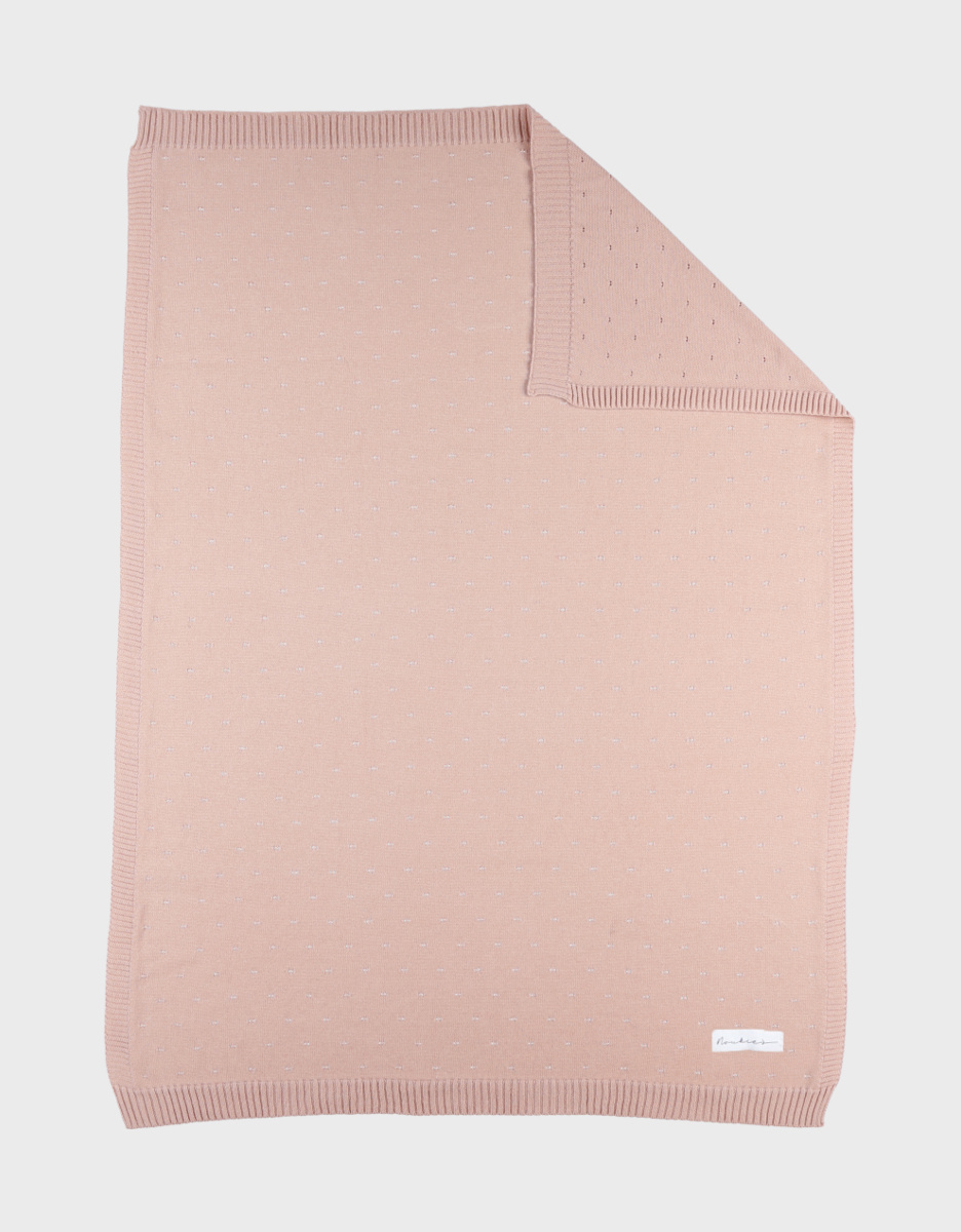 Couverture en tricot BIO 75x100cm