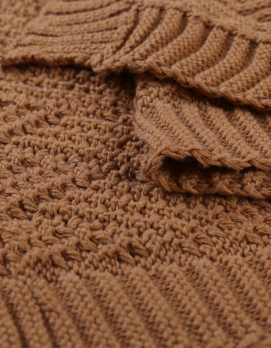 Couverture en tricot BIO 75x100cm