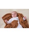 Organic knit blanket 75x100cm