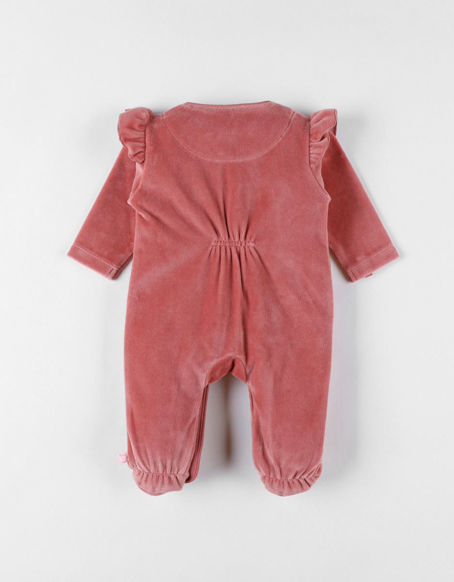 Corduroy fluwelen pyjama, jachtluipaard
