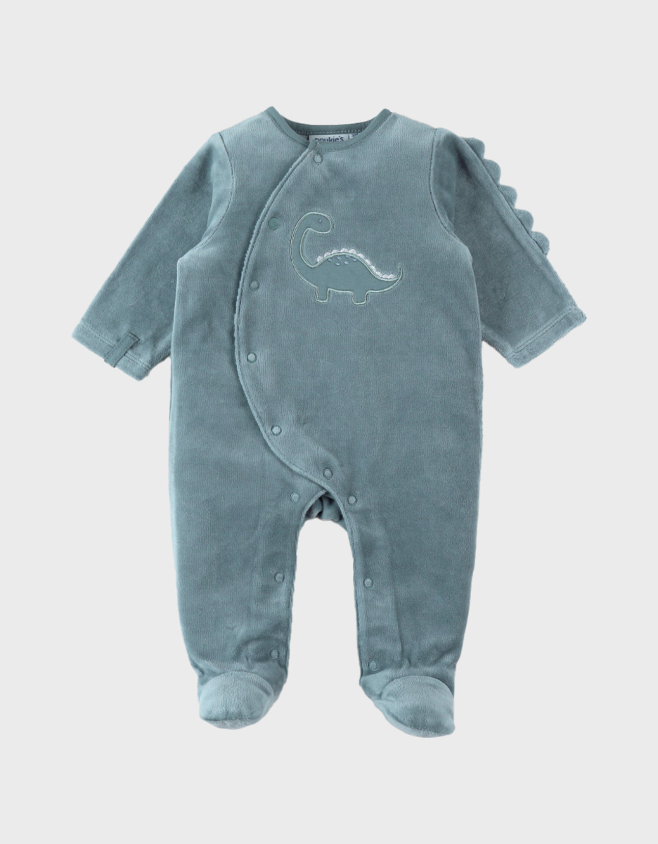 Corduroy fluwelen pyjama, dino