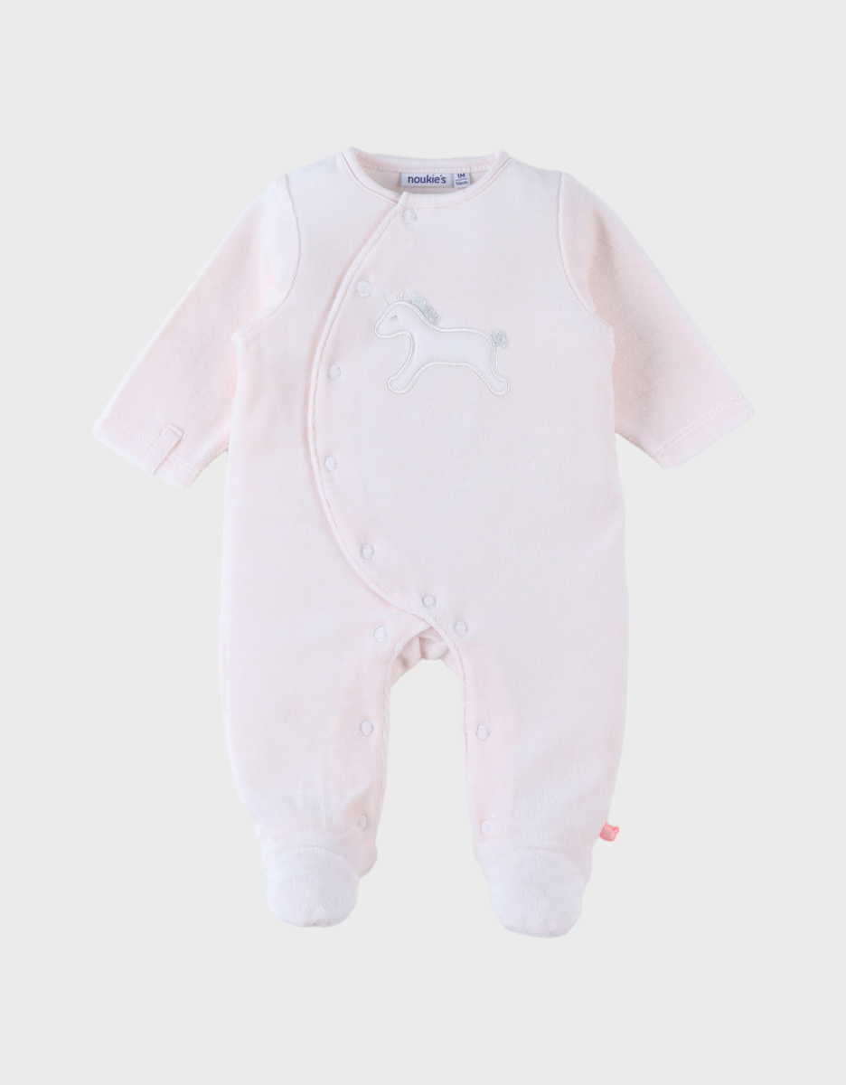 Corduroy fluwelen pyjama, eenhoorn