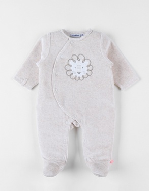 Corduroy velvet pyjamas, lion