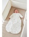 70 cm padded sleeping bag with savanna print, off-white