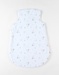 70 cm padded sleeping bag with savanna print, off-white