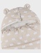 Water-repellent baby nest beige 80x50 cm
