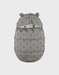 Water-repellent sherpa baby nest khaki 80x50 cm
