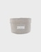 Organic knitted beauty case, beige