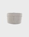 Organic knitted beauty case, beige