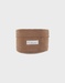 Organic coton beauty case, caramel