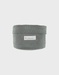 Organic knitted beauty case, kaki