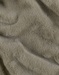 Couverture en fausse fourrure kaki 140x200 cm