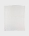 Couverture 75x100 cm en tricot bio et sherpa rouge