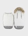 Khaki waterproof footmuff 80x50 cm  
