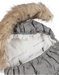 Khaki waterproof footmuff 80x50 cm  
