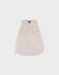 Gigoteuse en fausse fourrure beige 50 cm