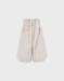 Gigoteuse en fausse fourrure beige 70 cm
