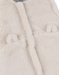 Gigoteuse en fausse fourrure beige 70 cm